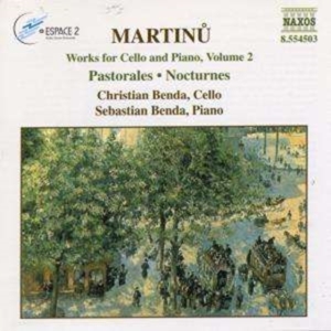 Martinu Bohuslav - Cello Piano i gruppen Externt_Lager / Naxoslager hos Bengans Skivbutik AB (2011753)