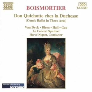 Boismortier Joseph Bodin De - Don Quichotte i gruppen Externt_Lager / Naxoslager hos Bengans Skivbutik AB (2011762)