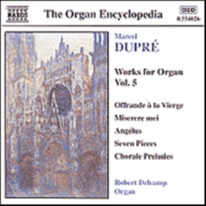 Dupre Marcel - Works For Organ Vol 5 i gruppen Externt_Lager / Naxoslager hos Bengans Skivbutik AB (2011785)
