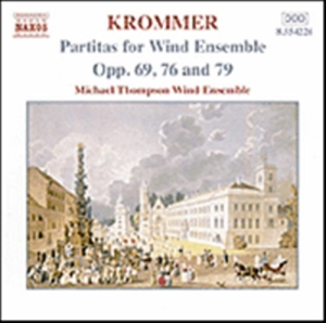 Krommer Franz - Partitas For Wind Ens i gruppen Externt_Lager / Naxoslager hos Bengans Skivbutik AB (2011805)