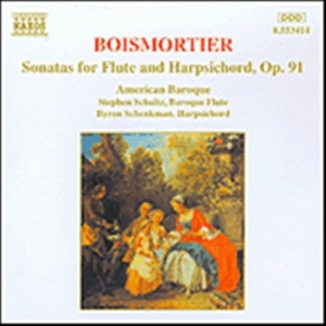 Boismortier Joseph Bodin De - Flöjtsonater i gruppen Externt_Lager / Naxoslager hos Bengans Skivbutik AB (2011808)