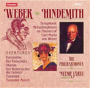 Weber - Five Overtures i gruppen VI TIPSAR / Julklappstips CD hos Bengans Skivbutik AB (2012941)