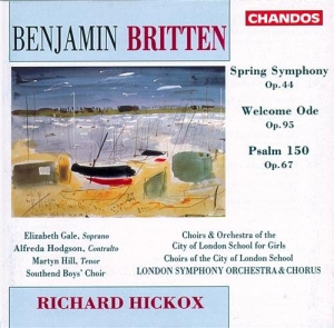 Britten - Spring Symphony i gruppen VI TIPSAR / Julklappstips CD hos Bengans Skivbutik AB (2013002)