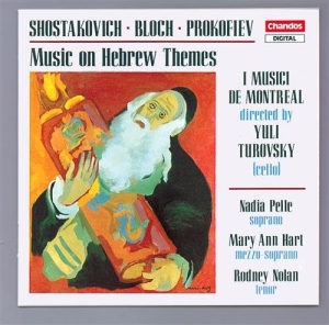 Shostakovich / Bloch / Prokofi - Music On Hebrew Themes i gruppen Externt_Lager / Naxoslager hos Bengans Skivbutik AB (2013044)