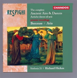 Respighi - Acient Airs & Dances i gruppen Externt_Lager / Naxoslager hos Bengans Skivbutik AB (2013050)