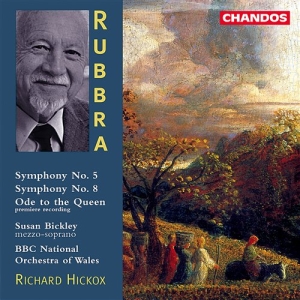 Rubbra - Symphonies No. 5 & 8 / Ode To i gruppen VI TIPSAR / Julklappstips CD hos Bengans Skivbutik AB (2013075)