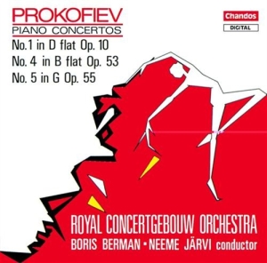 Prokofiev - Piano Concertos 1,4 & 5 i gruppen VI TIPSAR / Julklappstips CD hos Bengans Skivbutik AB (2013114)