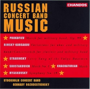 Various - Russian Concert Band Music i gruppen VI TIPSAR / Julklappstips CD hos Bengans Skivbutik AB (2013163)