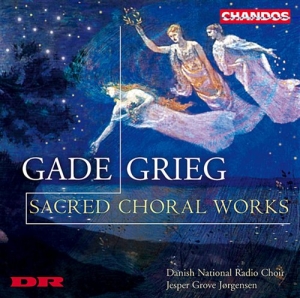 Gade / Grieg - Sacred Choral Works i gruppen Externt_Lager / Naxoslager hos Bengans Skivbutik AB (2013376)