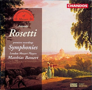 Rosetti - Symphonies i gruppen VI TIPSAR / Julklappstips CD hos Bengans Skivbutik AB (2013511)