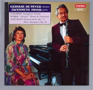 Schubert / Weber / Schumann - Works For Clarinet & Piano i gruppen VI TIPSAR / Julklappstips CD hos Bengans Skivbutik AB (2013519)