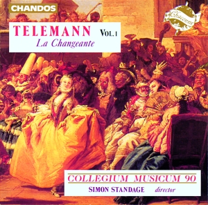 Telemann - La Changeante i gruppen VI TIPSAR / Julklappstips CD hos Bengans Skivbutik AB (2013715)