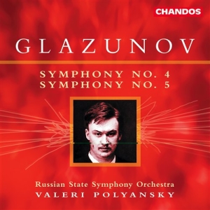 Glazunov - Symphony No. 4/Symphony No. 5 i gruppen VI TIPSAR / Julklappstips CD hos Bengans Skivbutik AB (2013837)