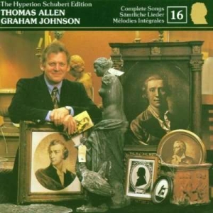 Schubert Franz - Complete Songs /Thomas Allen i gruppen Externt_Lager / Naxoslager hos Bengans Skivbutik AB (2014078)