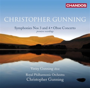 Gunning - Symphonies 3&4 i gruppen Externt_Lager / Naxoslager hos Bengans Skivbutik AB (2014257)