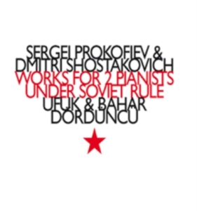 Prokofiev / Shostakovich - Works For 2 Pianists i gruppen Externt_Lager / Naxoslager hos Bengans Skivbutik AB (2014671)