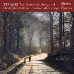 Richard Strauss - Complete Songs Vol 4 i gruppen Externt_Lager / Naxoslager hos Bengans Skivbutik AB (2014707)