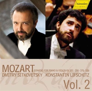 Mozart Wolfgang Amadeus - Sonatas For Piano & Violin Kv 301, i gruppen Externt_Lager / Naxoslager hos Bengans Skivbutik AB (2015191)