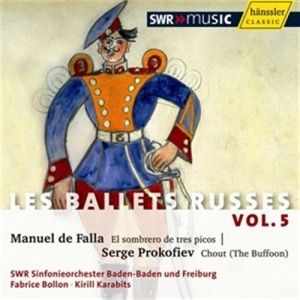 De Falla Karabits - V 5: Les Ballets Russes i gruppen Externt_Lager / Naxoslager hos Bengans Skivbutik AB (2015254)