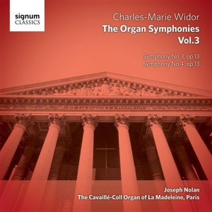 Widor - The Organ Symphonies Vol 3 i gruppen Externt_Lager / Naxoslager hos Bengans Skivbutik AB (2016075)