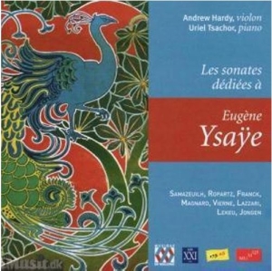 Various Composers - Les Sonates Dédiées À Eugène Ysaÿe i gruppen Externt_Lager / Naxoslager hos Bengans Skivbutik AB (2016229)
