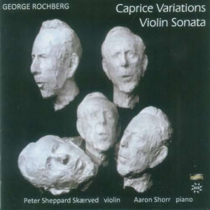 Rochberggeorge - Violin Sonata/Caprice Variations 1- i gruppen Externt_Lager / Naxoslager hos Bengans Skivbutik AB (2016542)