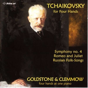 Tschaikowsky - Tchaikovsky For Four Hands i gruppen VI TIPSAR / Julklappstips CD hos Bengans Skivbutik AB (2016580)