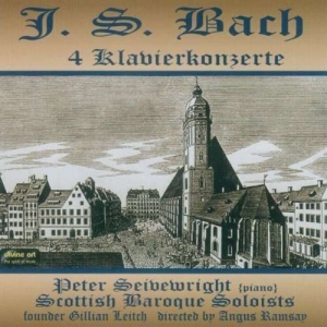 Bachjohann Sebastian - Vier Klavierkonzerte i gruppen Externt_Lager / Naxoslager hos Bengans Skivbutik AB (2016590)