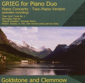 Griegedvard - Music For Piano Duo i gruppen VI TIPSAR / Julklappstips CD hos Bengans Skivbutik AB (2016603)