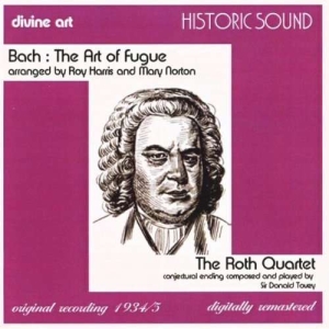 Bachjohann Sebastian - The Art Of Fugue(String Quart i gruppen Externt_Lager / Naxoslager hos Bengans Skivbutik AB (2016741)