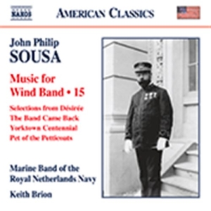 Sousa J P - Music For Wind Band, Vol. 15 i gruppen Externt_Lager / Naxoslager hos Bengans Skivbutik AB (2017072)