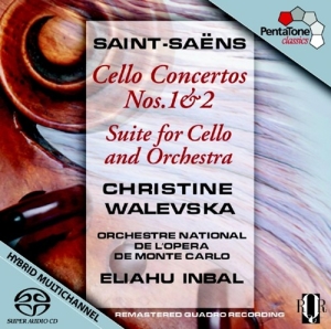 Saint-Saens - Cellokonzerte 1+2 i gruppen Externt_Lager / Naxoslager hos Bengans Skivbutik AB (2036397)