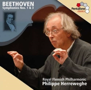 Beethoven - Sinfonien 1+3 i gruppen MUSIK / SACD / Övrigt hos Bengans Skivbutik AB (2036510)