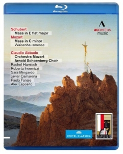 Schubert/Mozart - Masses (Blu-Ray) i gruppen MUSIK / Musik Blu-Ray / Klassiskt hos Bengans Skivbutik AB (2036611)