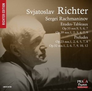 Sviatoslav Richter - Sergei Rachmaninov: Etudes-Tableaux Op. 33 Nos. 9, 5, 6, 7 i gruppen CD / Klassiskt,Övrigt hos Bengans Skivbutik AB (2037121)