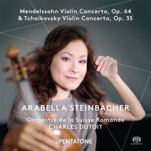 Mendelssohn/Tchaikovsky - Violin Concertos i gruppen MUSIK / SACD / Klassiskt hos Bengans Skivbutik AB (2037181)