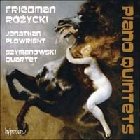 Friedman / Rózycki - Piano Quintets i gruppen Externt_Lager / Naxoslager hos Bengans Skivbutik AB (2037365)