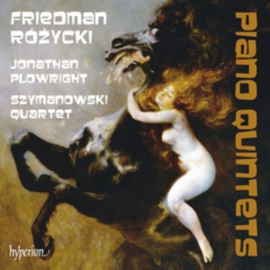 Friedman / Rózycki - Piano Quintets i gruppen Externt_Lager / Naxoslager hos Bengans Skivbutik AB (2037365)