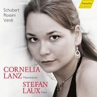 Schubert / Rossini / Verdi - Cornelia Lanz Sings Schubert, Rossi i gruppen Externt_Lager / Naxoslager hos Bengans Skivbutik AB (2037388)
