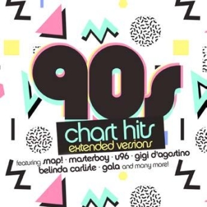 Blandade Artister - 90S Chart Hits - Extended Versions i gruppen CD / Dans/Techno hos Bengans Skivbutik AB (2040036)