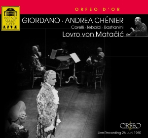 Giordano Umberto - Andrea Chénier i gruppen Externt_Lager / Naxoslager hos Bengans Skivbutik AB (2040971)