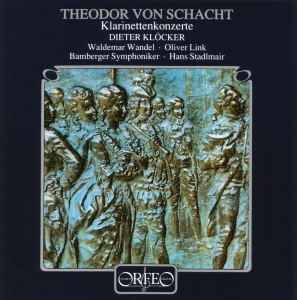 Schacht Theodor Von - Clarinet Concertos i gruppen Externt_Lager / Naxoslager hos Bengans Skivbutik AB (2044530)