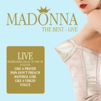 Madonna - Best - Live i gruppen CD / Pop-Rock hos Bengans Skivbutik AB (2058388)