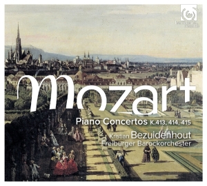 Bezuidenhout Kristian / Freiburger Barockorchester - Mozart Piano Concertos K. 413, 414, 415 i gruppen CD / Klassiskt,Övrigt hos Bengans Skivbutik AB (2070001)