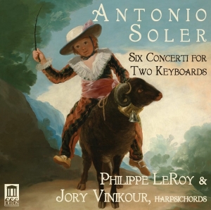 Philippe Leroy Jory Vinikour - Six Concerti For Two Keyboards i gruppen VI TIPSAR / Julklappstips CD hos Bengans Skivbutik AB (2085756)