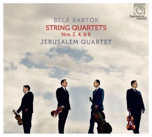 Jerusalem Quartet - Bela Bartok String Quartets Nos. 2, 4 & 6 i gruppen CD / Klassiskt,Övrigt hos Bengans Skivbutik AB (2099421)