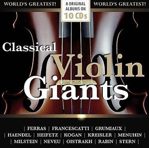 Blandade Artister - Classical Violin Giants i gruppen CD / Pop-Rock hos Bengans Skivbutik AB (2103306)