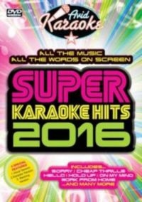 Blandade Artister - Super Karaoke Hits 2016 i gruppen ÖVRIGT / Musik-DVD hos Bengans Skivbutik AB (2103314)