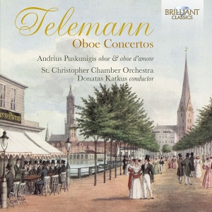 Andrius Puskunigis St. Christopher - Oboe Concertos i gruppen Externt_Lager / Naxoslager hos Bengans Skivbutik AB (2248184)