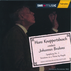 Brahms Johannes - Symphony No. 3 & Variations On A Th i gruppen Externt_Lager / Naxoslager hos Bengans Skivbutik AB (2250768)